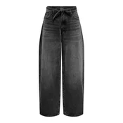 ONLY Jeans hlače Gianna 15347094 Črna Balloon Fit