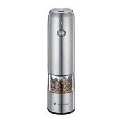 shumee Električni mlinček za poper, polnilni preko USB-ja, nerjaveče jeklo, premer 4 x 14 cm/Zassenhaus