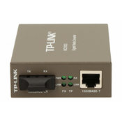 TP-Link MC210CS mrežni medijski pretvarac 1000 Mbit/s 1310 nm Jednomodni Crno