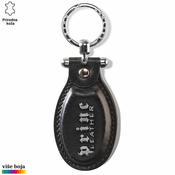 Princ Leather Kožni privezak, Crni