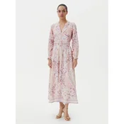 Hale Bob Poletna obleka with linen 4ZCA612M Bež Regular Fit
