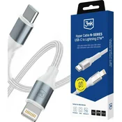 Kabel 3MK Hyper Cable N-SERIES USB-C na Lightning kabel 2m 9V/3A 27W bel