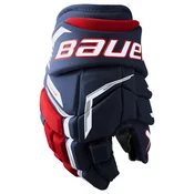 Hokejske rokavice Bauer Supreme FUSE Navy/Red/White Junior 11”