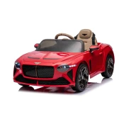 Beneo Elektrické autíčko Bentley Bacalar 12V, červené, Dvere otvárajúce sa nahor, 2.4 GHz diaľkové ovládanie, LED svetlá, USB/Aux Vstup, Odpruženie, Lítiová batéria, 2 X 25W motor, ORIGINÁL licencia