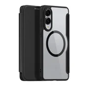 slomart Etui Dux Ducis Skin X Pro z MagSafe za Samsung Galaxy S25 Edge - črno