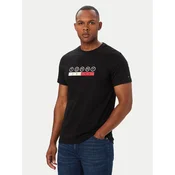 Tommy Jeans Majica Dna Play DM0DM23715 Črna Slim Fit