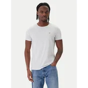 Tommy Jeans Majica DM0DM04411 Siva Slim Fit
