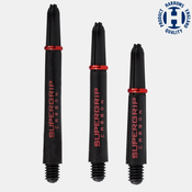 Trupi za pikado puščice HARROWS/Supergrip Carbon/Red