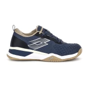 Moška obutev za tenis Lotto Raptor Hyperpulse 100 III SPD Indigo Blue/All White/Irish Beige EUR 43,5