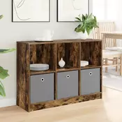 Kreveta s ladicama Dimljeni hrast 102 x 32 x 73,5 cm