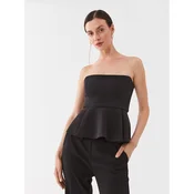 Pinko Bluza Magnetone 101662 A0HC Črna Regular Fit
