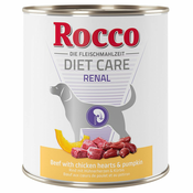 Rocco Diet Care Renal govedina s pilecim srcima i bundevom 800 g  6 x 800 g