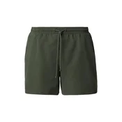 DAN FOX APPAREL Kratke kopalne hlače Faris temno zelena