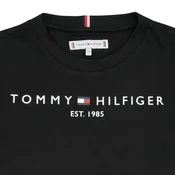 Tommy Hilfiger Majica Essential KS0KS00210 Črna Regular Fit