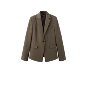MANGO Blazer BOREAL barva blata