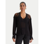 Patrizia Pepe Bluza 8C0859/A692-K103 Črna Regular Fit