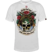 011Shop Muška majica kratkih rukava Jedan život, jedna šansa, Bela