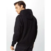 Zip-up sweatshirt black