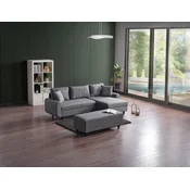 ATELIER DEL SOFA Ugaona sofa-krevet Flavia Grey