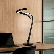 Schuller Valencia LED namizna svetilka Danza, mat črna, višina 50 cm, kovina - Dnevna soba/jedilnica - Sodobni - Aluminij