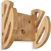 ENHANC3D DESIGNS Stenski nosilec za skateboard iz bambusa 1 kos