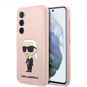 Originalna maska Karl Lagerfeld NFT Ikonik za Samsung Galaxy S23 Plus - pink
