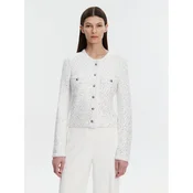 MICHAEL Michael Kors Pletena jopica MF460Z6F5L Bela Regular Fit