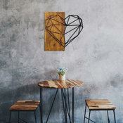 Wallxpert 899SKL1338 Zidna dekoracija Heart, 58x58cm