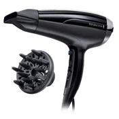 slomart Sušilec za lase Remington D5215, 2300 W, črn, 3 nastavitve toplote, ionska funkcija, hladni zrak, difuzor in koncentrator.