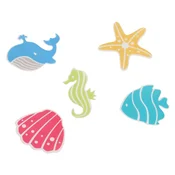 Otroške protizdrsne podloge za kad 5 ks 12x12 cm Waterworld – Spirella