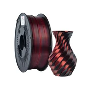 Filament 3DPower PLA svileni dvojni 1,75 mm rdeč/črn 1 kg