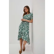 Marisse Womens Dress L-Su-4040 Palm Leaf