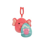 Plišasta igrača Squishmallows Kyla - rožnati slon, 9 cm