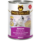 WOLFSBLUT Mokra pasja hrana VetLine - Renal - 395 g