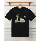 Tamanitza Ženska majica VESPA, Crna
