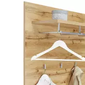 PANEL ZA ODLAGANJE KAPUTA boja hrasta  plocasti materijal