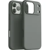Dviced Silikonska MagSafe maska za iPhone 17 Pro Max, siva