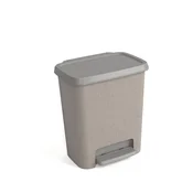 Curver Koš s pedalom 25 l taupe