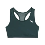 PUMA Training Essentials Bra Women, Clothing, Green Terrain, L