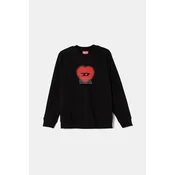 Otroški bombažen pulover Diesel SCACUORE SWEAT-SHIRT