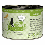 Varčno pakiranje catz finefood Ragout 24x180 g/190 g - No.607 kenguru & raca (24x190 g)
