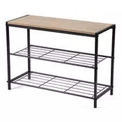 Črna jeklena omarica za čevlje 63x44x30 cm Asten – Bonami Essentials