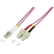 LOGILINK LogiLink FP4LS15 steklena vlakna optična vlakna priključni kabel 50/125 µ Multimode OM4 15.00 m, (20434959)