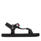 Sandali Tommy Jeans Tjm Casual Sandal EM0EM01563 Črna