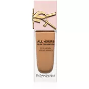Yves Saint Laurent All Hours Glow Foundation dolgoobstojen tekoči puder odtenek MN8 25 ml