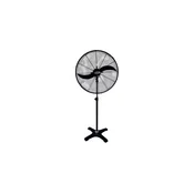 Industrijski stojni ventilator 160W/230V 182 cm, črne barve