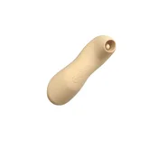 Nikcorp Diskretni vibrator sa 7 načina vibracije, vodootporan, ergonomski dizajn za preciznu stimulaciju, punjivi, bež boja
