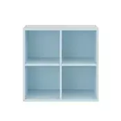 Odprta stenska omara Boxie 80x80x37 cm modra
