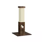 Songmics Mačje praskalo 38x38x73 cm rjavo