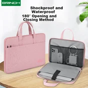 Brinch Torba za laptop, Roze